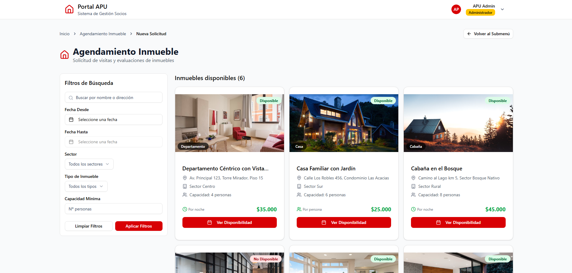 Housing Booking System